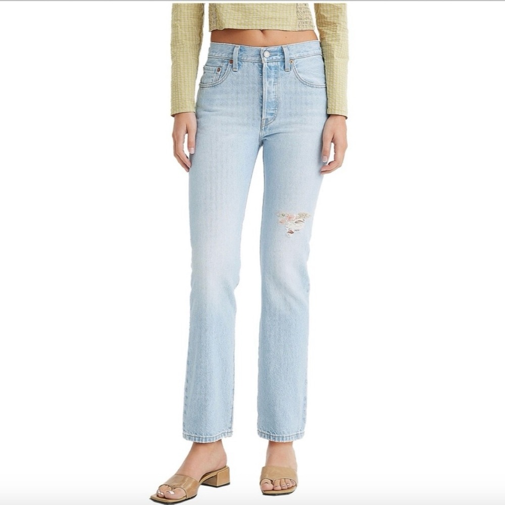 LEVI’S 501 Button Fly Light Wash Denim Jeans 150 Year Anniversary Edition Sz 30
